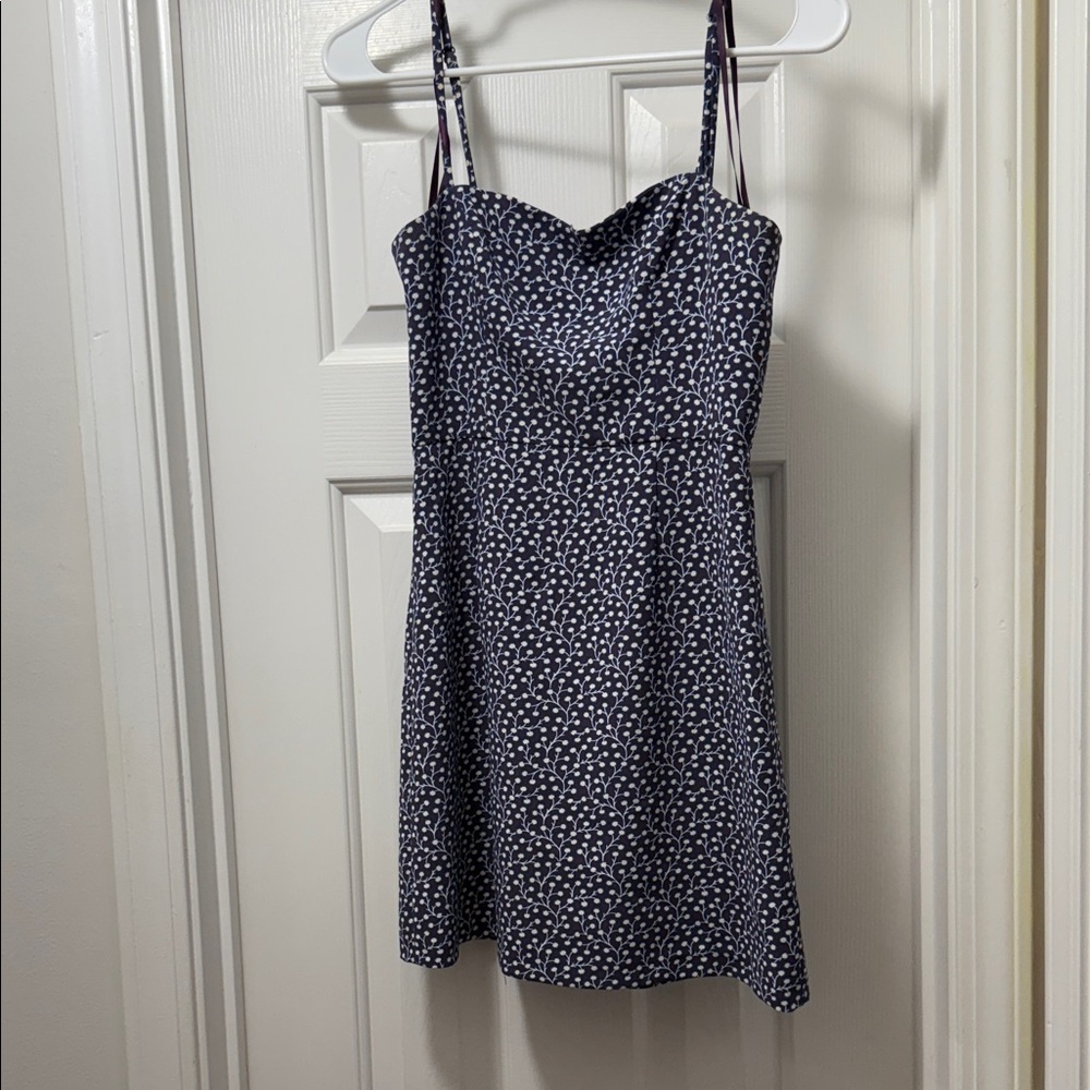 French Connection Black and White Mini Dress